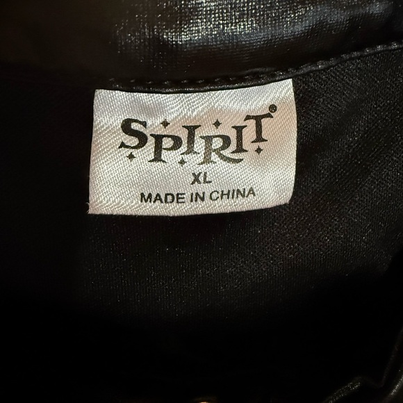 Spirit Black and White Gothic Long Sleeve Dress NWT Size XL - Picture 6 of 13